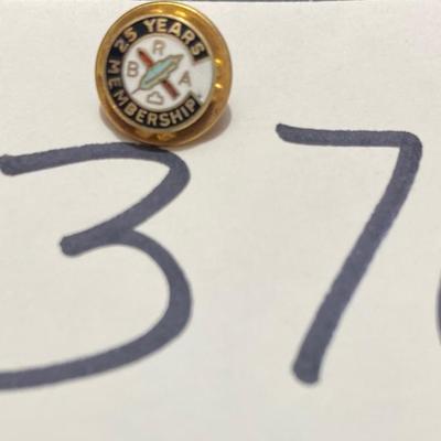 BRA 25 Year Membership Pin