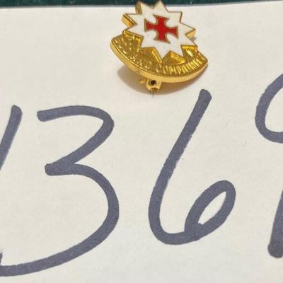 Knights Templar Cross Pin