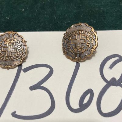 Vintage Christian Sunday School Pins