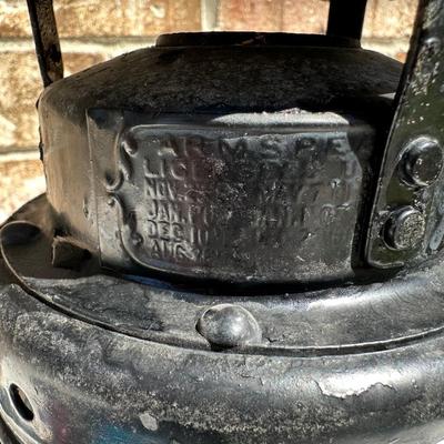 Antique Non Sweating Four Way Fully Fitted Railroad Lantern