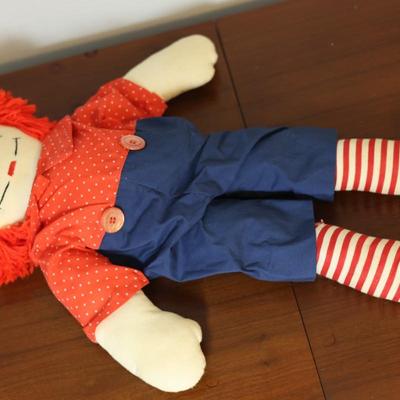 (4) Large Raggedy Ann & Andy Dolls