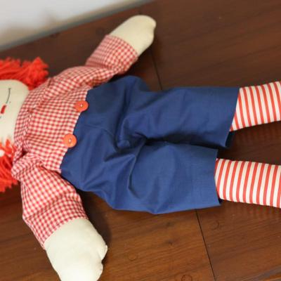 (4) Large Raggedy Ann & Andy Dolls