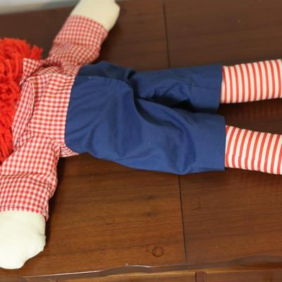 (4) Large Raggedy Ann & Andy Dolls
