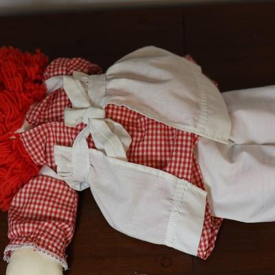 (4) Large Raggedy Ann & Andy Dolls