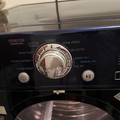 LG Electric Dryer/Washer Set W/ Storage in Bottom (See Description)