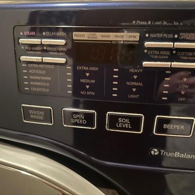 LG Electric Dryer/Washer Set W/ Storage in Bottom (See Description)
