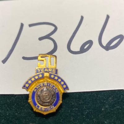 50 Year American Legion Pin