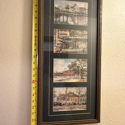 Framed Art of Slidell (See Description)