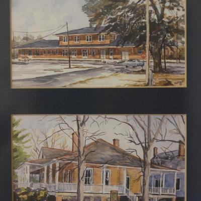 Framed Art of Slidell (See Description)