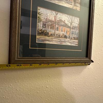 Framed Art of Slidell (See Description)