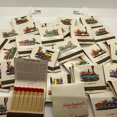 Vintage Schaefer Equipment Co. Matchbook Lot