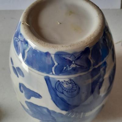 Large, 12" lidded Ginger jar