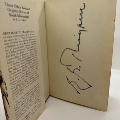 SIGNED (4) Books by Author, S.G. Thigpen