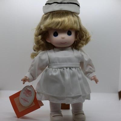 PRECIOUS MOMENTS Nurse Doll with Tags