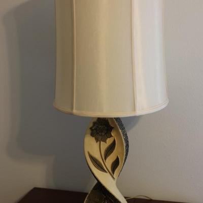 Vintage F.A.I.P. Chalkware Table Lamp