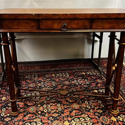 Small Entry Table with Iron Legs