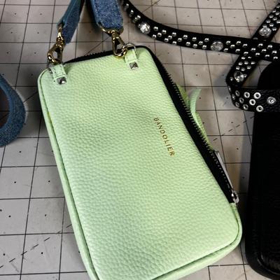2 Bandoleer Over the Shoulder Bags, Lightly Enjoyed