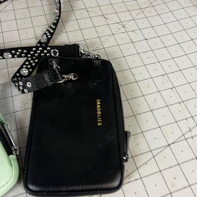 2 Bandoleer Over the Shoulder Bags, Lightly Enjoyed