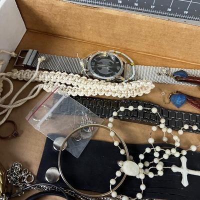 Gothic Plus Jewels Etc.,  Tray of