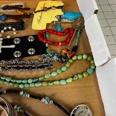 Gothic Plus Jewels Etc.,  Tray of