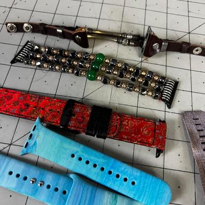 Pile of Smart Watch Bands New and Used