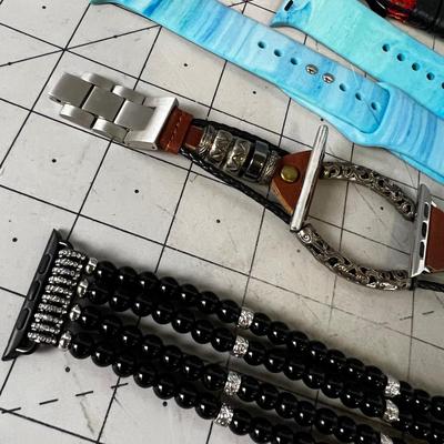 Pile of Smart Watch Bands New and Used