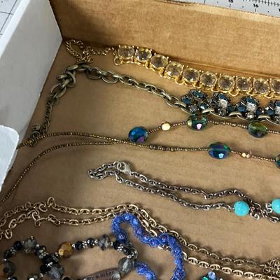 Pile of Costume: Blue Tassel and Faux Turquoise