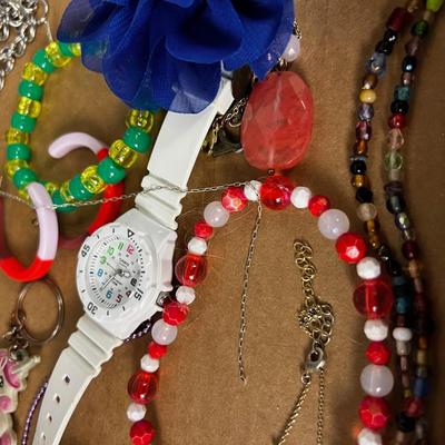Pile of Kids Jewels Plus other. 