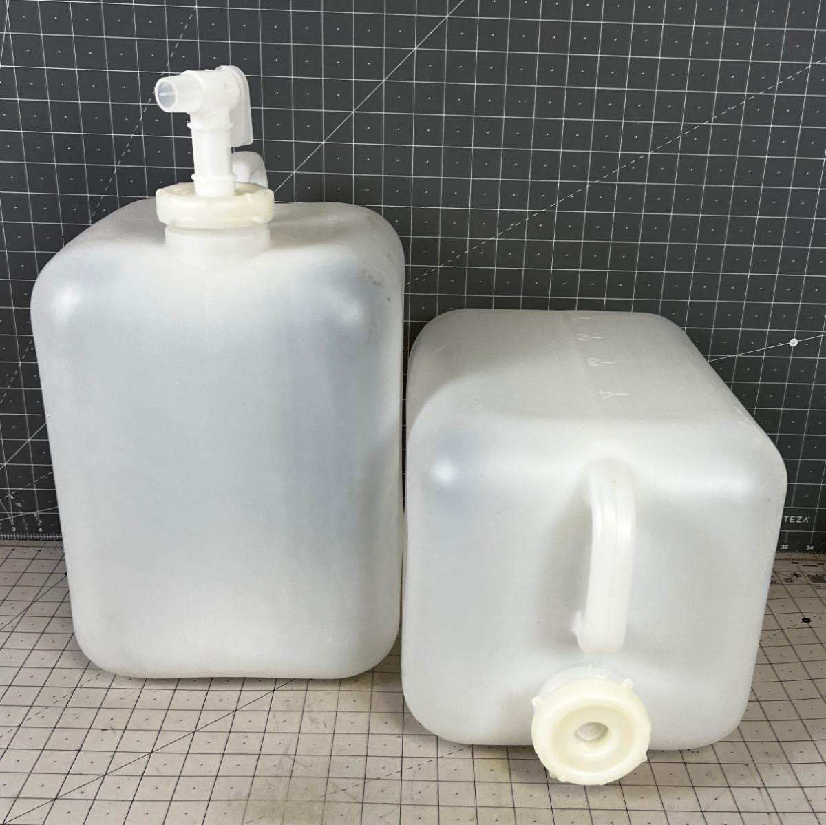 (2) 5 Gallon Water Jugs