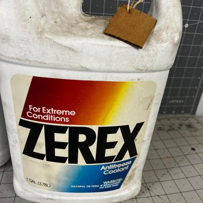 2 Gallons of Anti Freeze, I opened, 1 Sealed