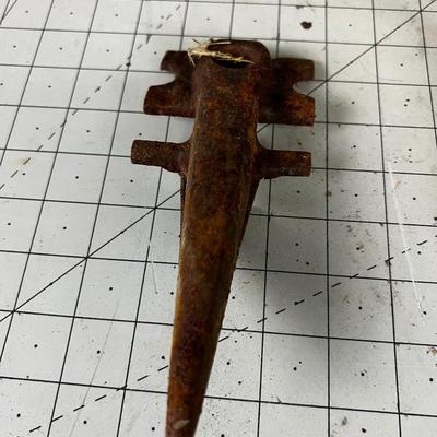 Rusty Metal, Farm Implement Teeth