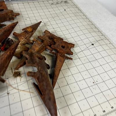 Rusty Metal, Farm Implement Teeth
