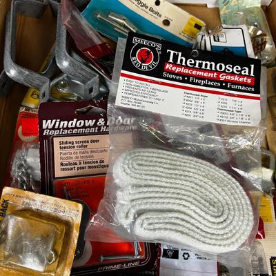 Tray of Garage Hardware