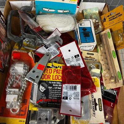 Tray of Garage Hardware