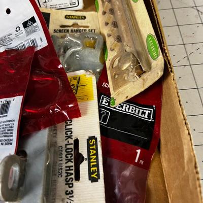 Tray of Garage Hardware