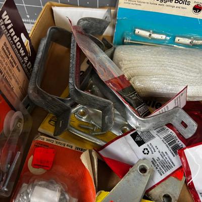Tray of Garage Hardware