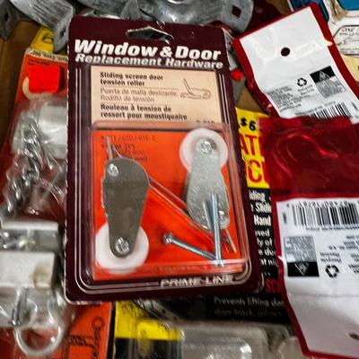 Tray of Garage Hardware