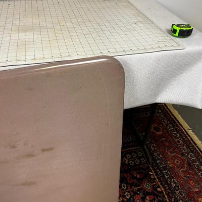 36" Card Table Taupe