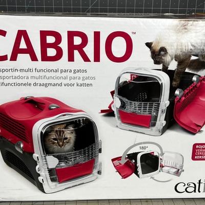 Cabrio CAT Carrier, New in the Box, Pink & Grey