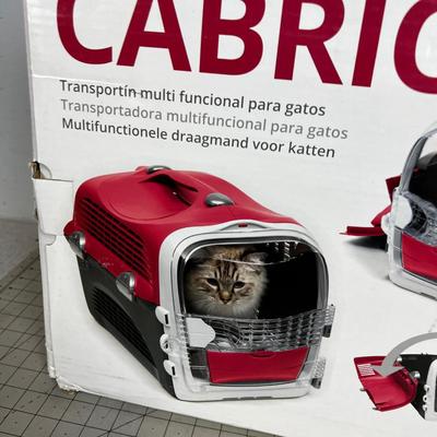Cabrio CAT Carrier, New in the Box, Pink & Grey