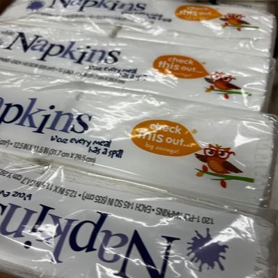 Giant Box of NEW Paper Napkins for LIFE!