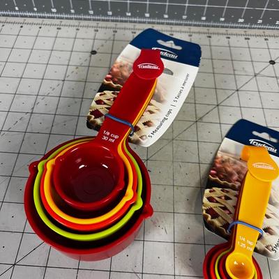 NEW Sets of Measuring Cups and Spoons 