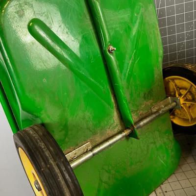 Toy Pedal Tractor and Trailer, ERTL John Deer