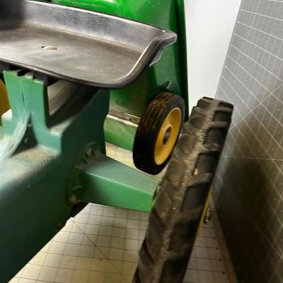 Toy Pedal Tractor and Trailer, ERTL John Deer