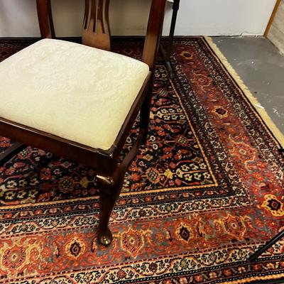 Queen Anne Cherry Wood Side Chair