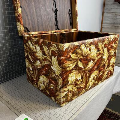 Originally for a Rainbow Vacuum, but 70's Pattern - TRUNK 