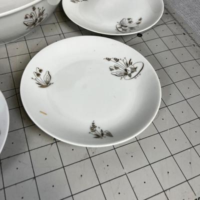 Partial Set of Lily Lagoon Carlton Fine China Made in Germany MCM Design