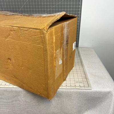 Floral Arrangment in Original Box, NEW In Blue Planter 
