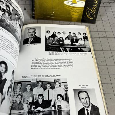 (2) Ogden High 1961 & 1962 YEARBOOKS