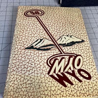 (2) University of Wyoming 1947 and 1948 Yearbook